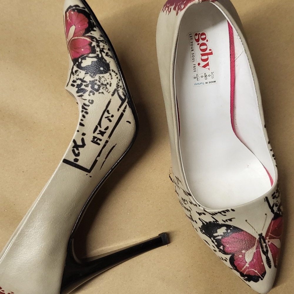 Sexy butterfly heels